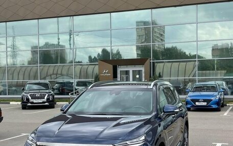 Hyundai Santa Fe IV, 2019 год, 3 990 000 рублей, 3 фотография