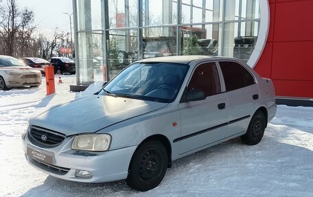 Hyundai Accent II, 2004 год, 250 000 рублей, 1 фотография