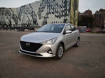 Hyundai Solaris II рестайлинг, 2022 год, 590 000 рублей, 1 фотография