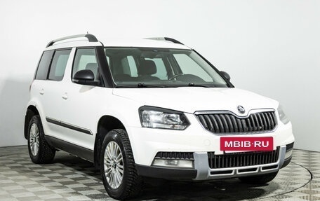 Skoda Yeti I рестайлинг, 2015 год, 1 179 898 рублей, 3 фотография