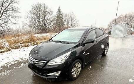 Hyundai Solaris II рестайлинг, 2015 год, 799 000 рублей, 1 фотография