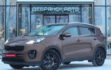 KIA Sportage IV рестайлинг, 2016 год, 1 595 000 рублей, 1 фотография