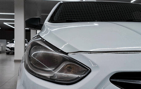 Hyundai Solaris II рестайлинг, 2011 год, 545 000 рублей, 21 фотография