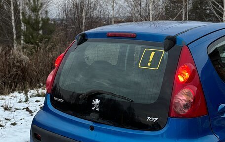 Peugeot 107 I рестайлинг, 2009 год, 500 000 рублей, 28 фотография