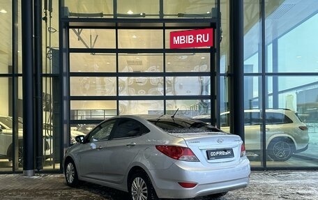 Hyundai Solaris II рестайлинг, 2014 год, 640 000 рублей, 2 фотография