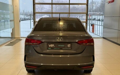 Hyundai Solaris II рестайлинг, 2021 год, 1 525 000 рублей, 5 фотография