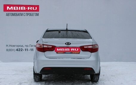 KIA Rio III рестайлинг, 2014 год, 849 000 рублей, 6 фотография