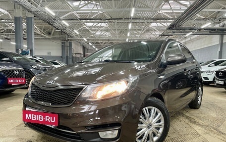 KIA Rio III рестайлинг, 2015 год, 1 045 000 рублей, 2 фотография