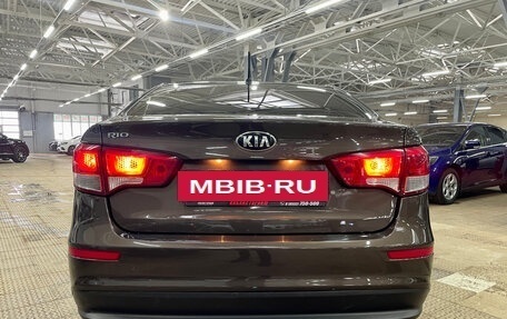 KIA Rio III рестайлинг, 2015 год, 1 045 000 рублей, 6 фотография