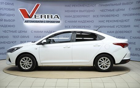 Hyundai Solaris II рестайлинг, 2021 год, 1 490 000 рублей, 8 фотография