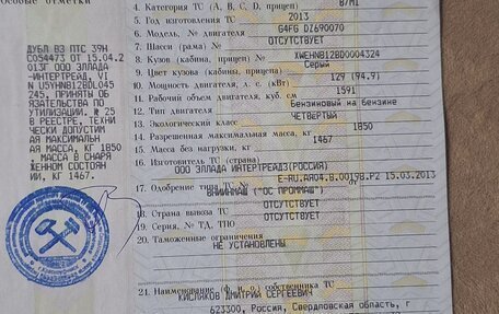 KIA cee'd III, 2013 год, 950 000 рублей, 12 фотография