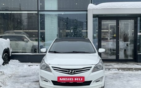Hyundai Solaris II рестайлинг, 2014 год, 820 000 рублей, 2 фотография