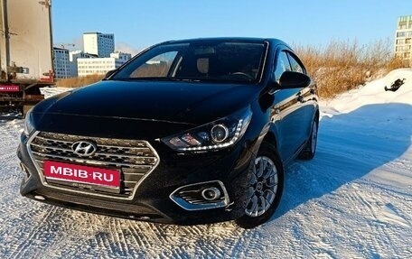 Hyundai Solaris II рестайлинг, 2019 год, 1 750 000 рублей, 1 фотография