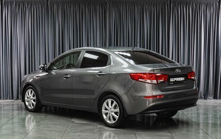KIA Rio III рестайлинг, 2016 год, 1 199 000 рублей, 2 фотография