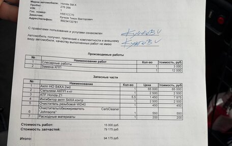 Honda S-MX, 1997 год, 390 000 рублей, 9 фотография