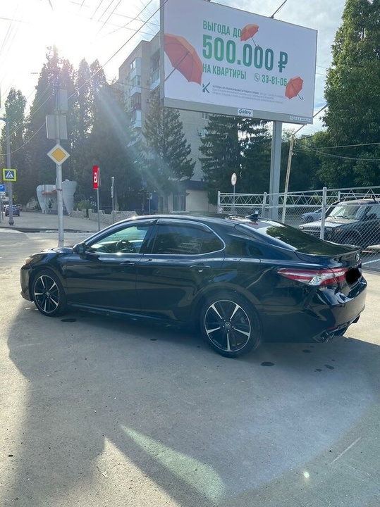 Toyota Camry XV70, 2018 год, 490 000 рублей, 2 фотография