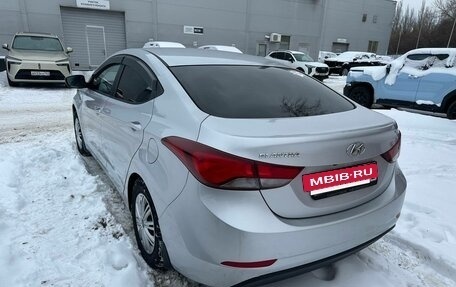 Hyundai Elantra V, 2014 год, 1 130 000 рублей, 2 фотография