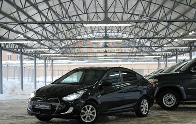 Hyundai Solaris II рестайлинг, 2011 год, 730 000 рублей, 1 фотография
