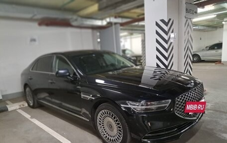 Genesis G90 I рестайлинг, 2021 год, 3 883 424 рублей, 2 фотография