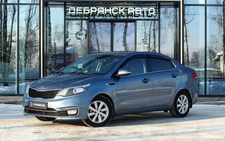 KIA Rio III рестайлинг, 2015 год, 995 000 рублей, 1 фотография