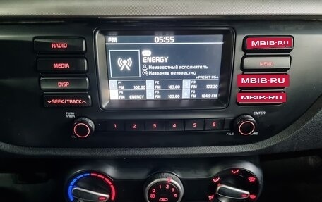 KIA Rio IV, 2017 год, 1 190 000 рублей, 9 фотография