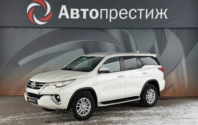 Toyota Fortuner II, 2018 год, 3 530 000 рублей, 1 фотография