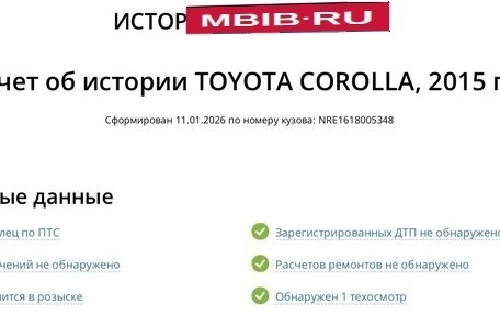 Toyota Corolla, 2015 год, 1 260 000 рублей, 21 фотография