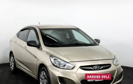 Hyundai Solaris II рестайлинг, 2011 год, 515 000 рублей, 3 фотография