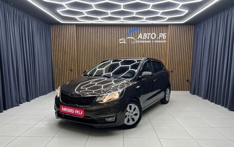KIA Rio III рестайлинг, 2017 год, 975 000 рублей, 1 фотография
