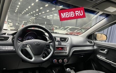 KIA Rio III рестайлинг, 2017 год, 975 000 рублей, 21 фотография
