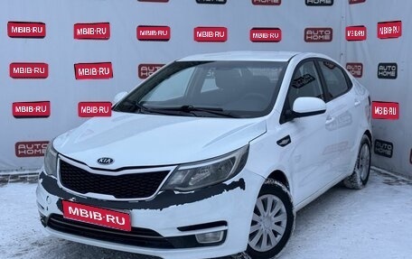 KIA Rio III рестайлинг, 2017 год, 529 990 рублей, 1 фотография