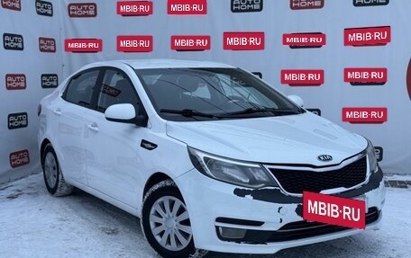 KIA Rio III рестайлинг, 2017 год, 529 990 рублей, 3 фотография