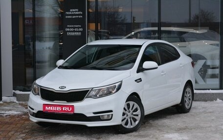 KIA Rio III рестайлинг, 2016 год, 1 230 000 рублей, 1 фотография