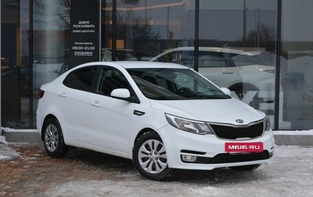KIA Rio III рестайлинг, 2016 год, 1 230 000 рублей, 3 фотография