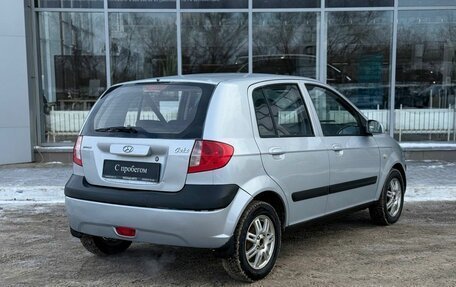 Hyundai Getz I рестайлинг, 2008 год, 490 000 рублей, 5 фотография