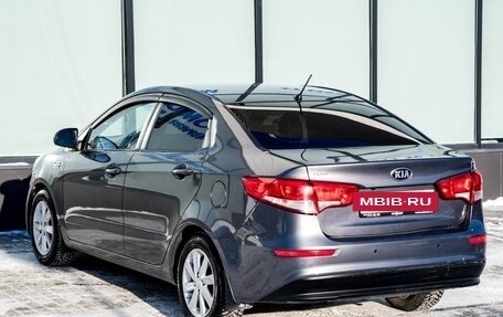 KIA Rio III рестайлинг, 2016 год, 1 069 000 рублей, 3 фотография
