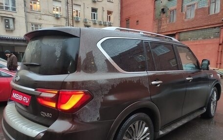 Infiniti QX80 I рестайлинг, 2019 год, 5 000 000 рублей, 4 фотография
