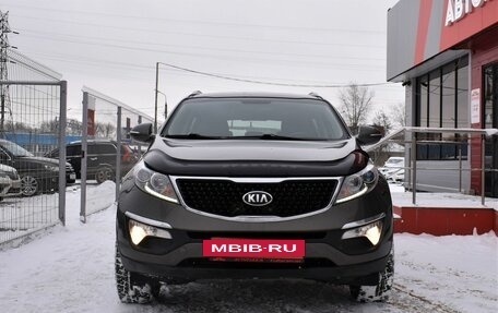 KIA Sportage III, 2014 год, 1 415 000 рублей, 2 фотография