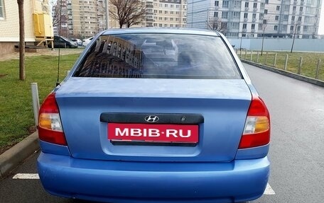 Hyundai Accent II, 2004 год, 290 000 рублей, 4 фотография