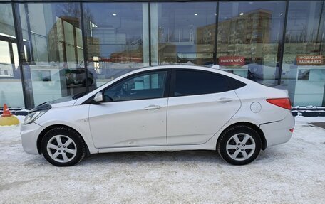 Hyundai Solaris II рестайлинг, 2011 год, 480 000 рублей, 10 фотография