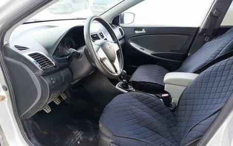 Hyundai Solaris II рестайлинг, 2011 год, 480 000 рублей, 20 фотография