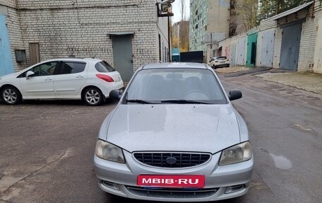 Hyundai Accent II, 2004 год, 299 000 рублей, 1 фотография