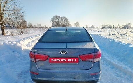 KIA Rio III рестайлинг, 2016 год, 2 фотография