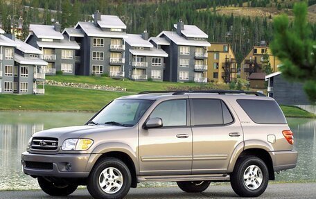 Toyota Sequoia II рестайлинг, 2002 год, 2 100 000 рублей, 1 фотография
