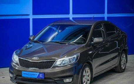KIA Rio III рестайлинг, 2015 год, 980 000 рублей, 2 фотография