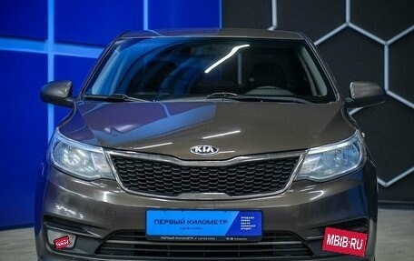 KIA Rio III рестайлинг, 2015 год, 980 000 рублей, 4 фотография