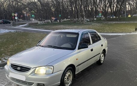 Hyundai Accent II, 2007 год, 480 000 рублей, 2 фотография