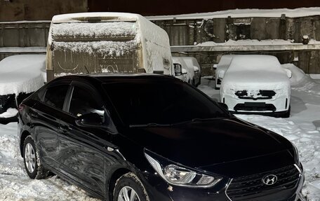 Hyundai Solaris II рестайлинг, 2018 год, 1 500 000 рублей, 1 фотография