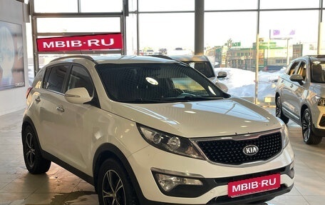 KIA Sportage III, 2015 год, 1 189 000 рублей, 2 фотография