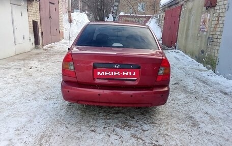 Hyundai Accent II, 2006 год, 415 000 рублей, 4 фотография
